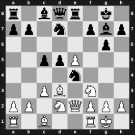 1963 FRG Ch Bad Pyrmont GER – Round 2 – Troeger, Paul – 1/2-1/2 – Gerusel, Mathias – G3