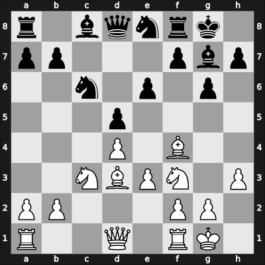 1963 FRG Ch Bad Pyrmont GER – Round 4 – Lohsse, Hans Peter – 0-1 – Pfleger, Helmut, Dr. – G8