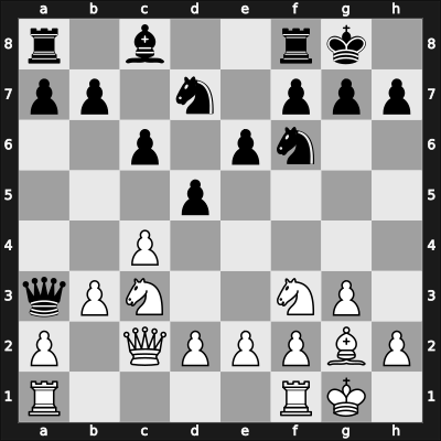 1963 FRG Ch Bad Pyrmont GER – Round 8 – Troeger, Paul – 1/2-1/2 – Eisinger Max – G14