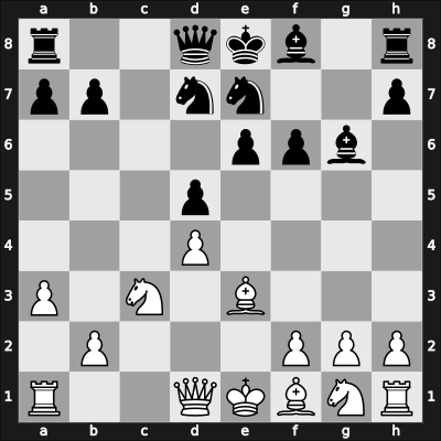 1963 FRG Ch Bad Pyrmont GER – Round 10 – Bialas, Wolfram – 1-0 – Besser, Hans – G20