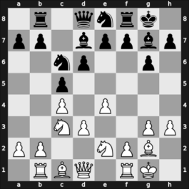 1963 FRG Ch Bad Pyrmont GER – Round 11 – Wolk, Sigmund – 1/2-1/2 – Ellrich, Paul – G22