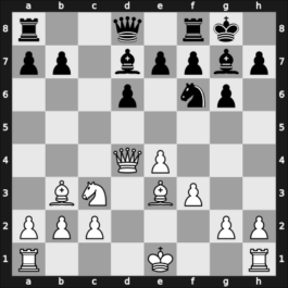 1963 FRG Ch Bad Pyrmont GER – Round 13 – Pfleger, Helmut, Dr. – 1-0 – Hinne, Jobst – G27