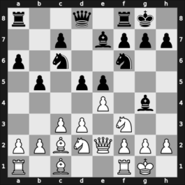 1963 FRG Ch Bad Pyrmont GER – Round 14 – Bialas, Wolfram – 0-1 – Wolk, Sigmund – G29