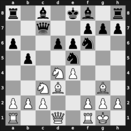 1963 FRG Ch Bad Pyrmont GER – Round 15 – Eisinger, Max Jr – 1-0 – Gerusel, Mathias – G31
