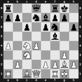 1963 Fortaleza zt – Round 3 – Garcia Rodriguez, Raimundo – 1/2-1/2 – Espinoza Aldana, Carlos Enrique – G11