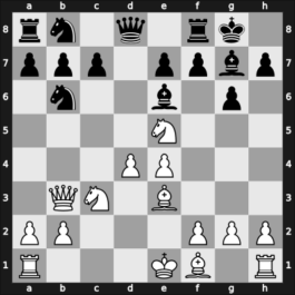 1963 GDR Ch Aschersleben GER – Round 3 – Schroeder, Christian, Dr. – 1/2-1/2 – Pietzsch, Wolfgang – G16