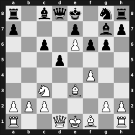 1963 GDR Ch Aschersleben GER – Round 4 – Geissert, Eberhard – 0-1 – Baumbach, Friedrich, Dr. – G20