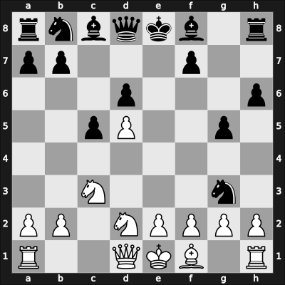 1963 GDR Ch Aschersleben GER – Round 5 – Baumbach, Friedrich, Dr. – 1/2-1/2 – Golz, Werner – G25
