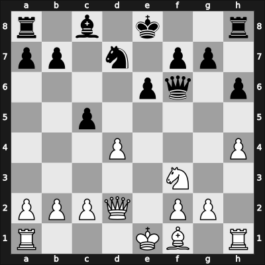 1963 GDR Ch Aschersleben GER – Round 7 – Muehlberg, Siegfried – 1/2-1/2 – Liebert, Heinz – G42