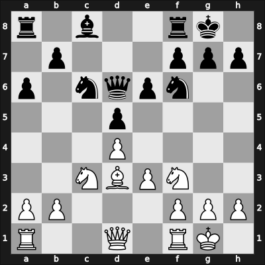 1963 GDR Ch Aschersleben GER – Round 8 – Malich, Burkhard, Dr. – 1/2-1/2 – Muehlberg, Siegfried – G46