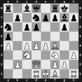 1963 GDR Ch Aschersleben GER – Round 9 – Kahn, Manfred – 1/2-1/2 – Golz, Werner – G49