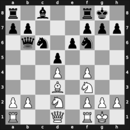 1963 GDR Ch Aschersleben GER – Round 11 – Neukirch, Detlef – 1/2-1/2 – Fuchs, Reinhart – G60
