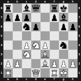 1963 GDR Ch Aschersleben GER – Round 12 – Uhlmann, Wolfgang – 1-0 – Muehlberg, Siegfried – G63