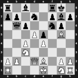 1963 GDR Ch Aschersleben GER – Round 12 – Baumbach, Friedrich, Dr. – 1/2-1/2 – Csulits, Anton – G64
