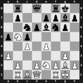 1963 GDR Ch Aschersleben GER – Round 16 – Kahn, Manfred – 1/2-1/2 – Muehlberg, Siegfried – G81
