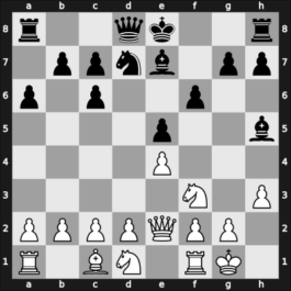 1963 HUN-RSFSR – Round 1.4 – Nezhmetdinov, Rashid – 0-1 – Lengyel, Levente – G5