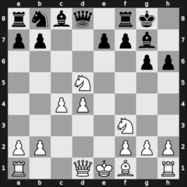 1963 Halle zt – Round 1 – Johannessen, Simon T – 1/2-1/2 – Robatsch, Karl – G4