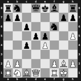 1963 Halle zt – Round 1 – Malich, Burkhard, Dr. – 1/2-1/2 – Kavalek, Lubomir – G17