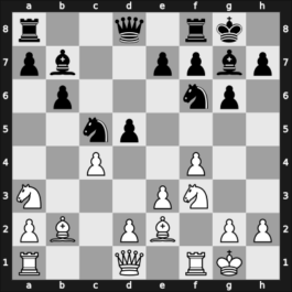 1963 Halle zt – Round 1 – Larsen, Benjamin Holsko – 0-1 – Donner, H. – G108