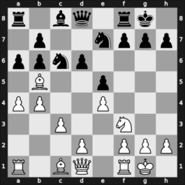 1963 Hamburg BUE Cup – Round 5 – Tomrell, Hugo – 1/2-1/2 – Schoenmann, Wilhelm – G5