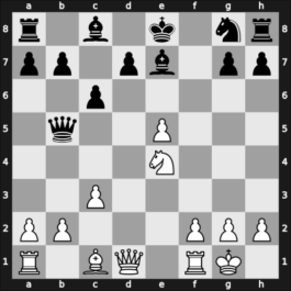 1963 Hastings-B6364 – Round 6 – Kinnmark, Ove – 1-0 – Baretic, Dragoljub – G11