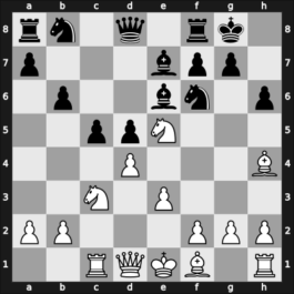 1963 Hastings-B6364 – Round 7 – Lawrence, Jeffrey A – 1/2-1/2 – Thomas Andrew – G13