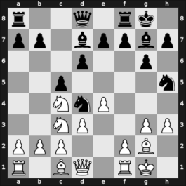 1963 Hastings-B6364 – Round 8 – Gaprindashvili, Nona – 0-1 – Taylor, John M – G16