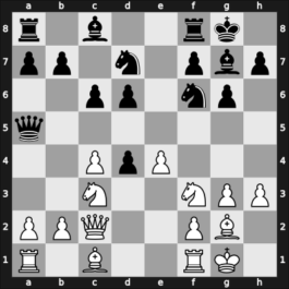 1963 Hastings6364 – Round 5 – Brinck-Claussen, Bjorn – 1/2-1/2 – Littlewood, John E – G16