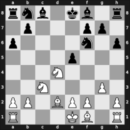1963 Havanna PANAM – Round 13 – Etcheverry, Eduardo – 1/2-1/2 – Letelier Martner, Rene – G16