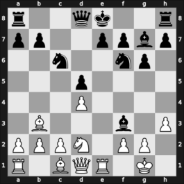 1963 Hoogovens – Round 1 – Robatsch, Karl – 1/2-1/2 – Bronstein, David I – G9
