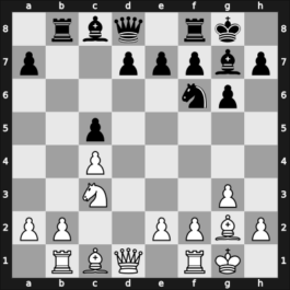 1963 Hoogovens – Round 1 – Van Scheltinga, Theo – 0-1 – Van den Berg, Cees – G17