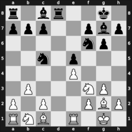 1963 Hoogovens – Round 3 – Stahlberg, Gideon – 1/2-1/2 – Ivkov, Borislav – G32