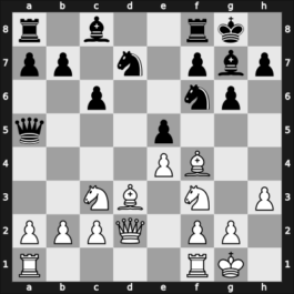 1963 Hoogovens – Round 3 – Milic, Bozidar – 0-1 – Averbakh, Yuri L – G36