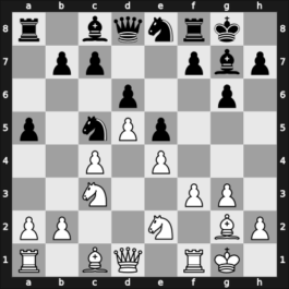 1963 Hoogovens – Round 5 – Averbakh, Yuri L – 1-0 – Langeweg, Kick – G42
