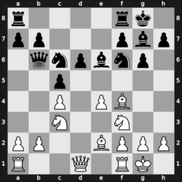 1963 Hoogovens – Round 5 – Van Scheltinga, Theo – 1/2-1/2 – Armoon Tan, Hooman – G43