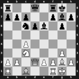 1963 Hoogovens – Round 7 – Langeweg, Kick – 1/2-1/2 – Ivkov, Borislav – G57