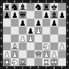 1963 Hoogovens – Round 7 – Matanovic, Aleksandar – 1-0 – Armoon Tan, Hooman – G62