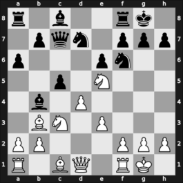 1963 Hoogovens – Round 8 – Bronstein, David I – 1/2-1/2 – Parma, Bruno – G67