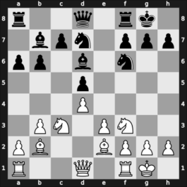 1963 Hoogovens – Round 11 – Averbakh, Yuri L – 0-1 – Van den Berg, Cees – G89