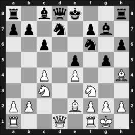 1963 Hoogovens – Round 11 – Gereben, Erno – 0-1 – Pilnik, Herman – G90