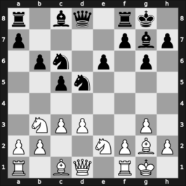 1963 Hoogovens – Round 14 – Robatsch, Karl – 1/2-1/2 – Ivkov, Borislav – G118