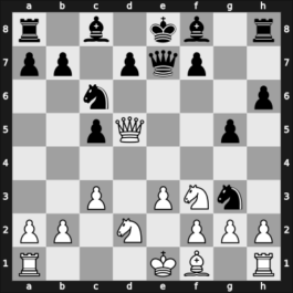 1963 Hoogovens – Round 17 – Bronstein, David I – 1-0 – Van den Berg, Cees – G139