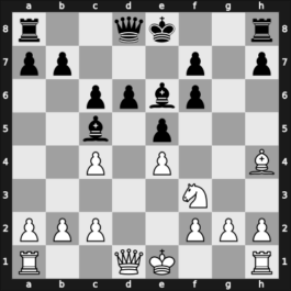 1963 Hoogovens-C – Round 2 – Canal, Esteban – 1-0 – Saemisch, Friedrich – G9