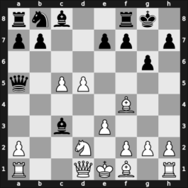 1963 Hoogovens-C – Round 3 – Saemisch, Friedrich – 1/2-1/2 – Kramer, Hanspeter – G11