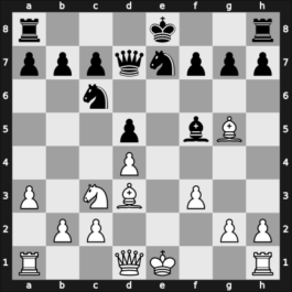 1963 Hoogovens-C – Round 4 – Van Steenis, Joost – 1/2-1/2 – Smederevac, Petar – G15