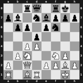 1963 Hoogovens-C – Round 5 – Van Seters, Frits – 1/2-1/2 – Kramer, Hanspeter – G16