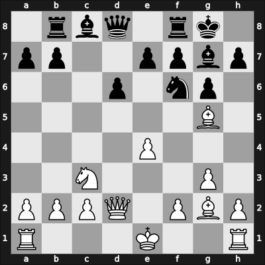 1963 Hoogovens-C – Round 7 – Kieninger, George – 1/2-1/2 – Kramer, George – G27