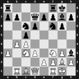 1963 IBM – Round 5 – Portisch, Lajos – 1/2-1/2 – Udovcic, Mijo – G20