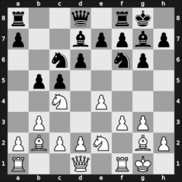 1963 IBM – Round 6 – Czerniak, Magdalena – 1-0 – Udovcic, Mijo – G22