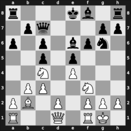 1963 Rijeka (JUG-URS) – Round 1 – Makar Zakharov, Luka – 1/2-1/2 – Kurajica, Bojan – G10